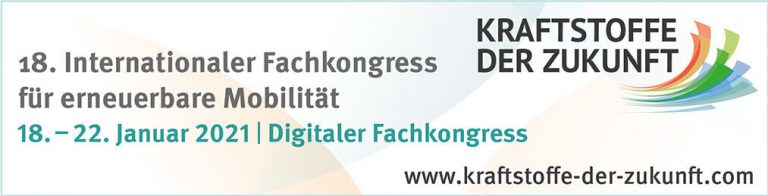 Banner Kraftstoffe der Zukunft