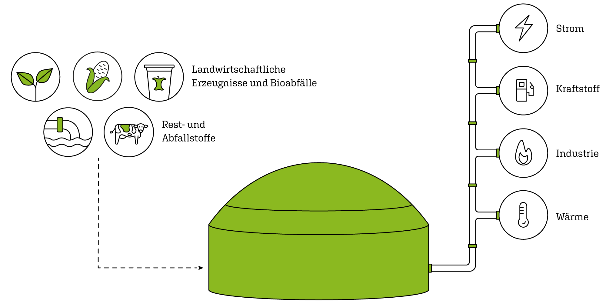 bmp green gas | Infografik Erzeuger Biogas